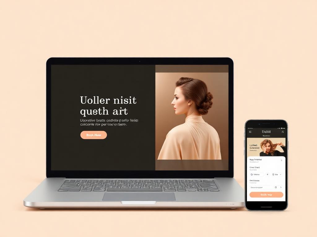 Designkoncept för Frisörsalong